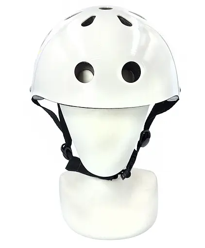 Комплект детский шлем и защита Yongkang GB24429-2009 S (5-9 р) белый космонавт (G0001886) - фото 3