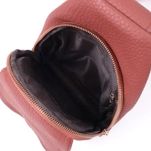 Женская сумка Vintage с одной лямкой через плечо из крупнозернистой экокожи 17х29х9 см sum0026948 - фото 7