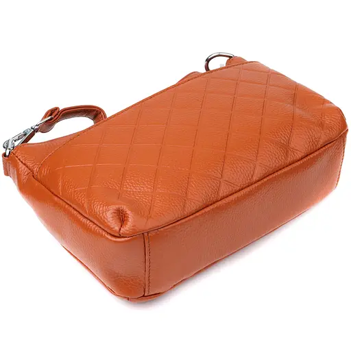 Женская сумка Vintage из натуральной кожи с двумя ремешками 25х16х8 см sum0027591 - фото 5