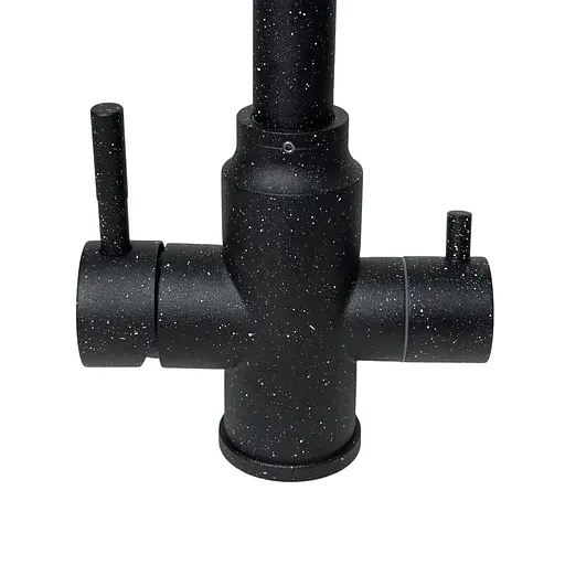 Смеситель для кухни под фильтр Adamant SA-021 чёрный 0213, Черный - фото 4