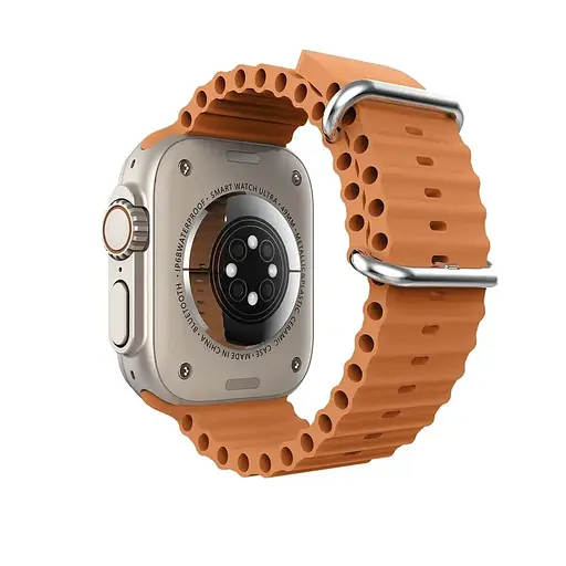 Розумний годинник Smart Watch HK8 Pro Max Ultra AMOLED 49 мм з підтримкою української мови Orange - фото 2