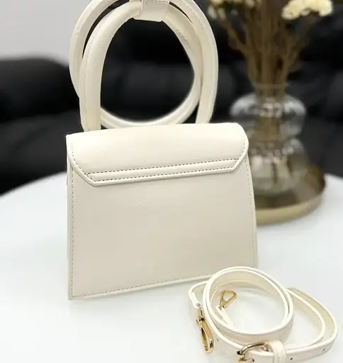 Сумка женская через плечо Jacquemus (Белый) - фото 6