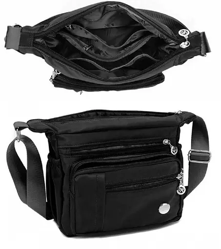 Жіночий кросбоді Confident чорний sum0028708 - фото 2