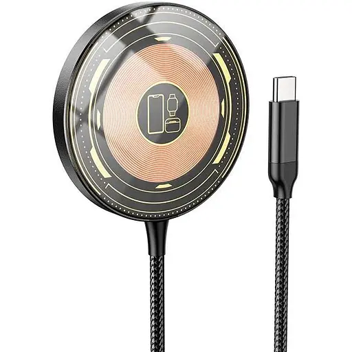 Зарядка Qi HOCO Discovery Edition 3-in-1 magnetic wireless fast charger CW45 - фото 1