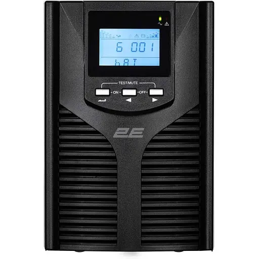 ИБП непрерывного действия (Online) 2E OD2000, 2000VA/1800W, LCD, USB, USB, 2xSchuko (2E-OD2000) - фото 2
