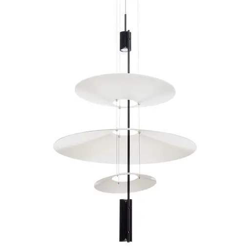 Люстра Brille лофт підвісна LED 21W WW BK (BL-821S/3) - фото 5