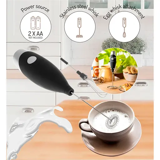 Пінозбивач молока Camry CR 4501 Black (132668) - фото 8