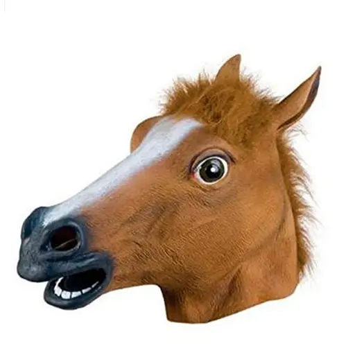 Маска GeekLand Коричневая Голова Лошади Brown Horse Head КМ 64.102 - фото 2