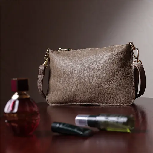 Кожаная женская сумка Vintage 26.5х16.5х2 см sum0026591 - фото 9