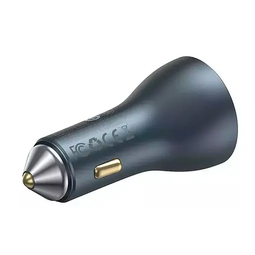 Автомобильное зарядное устройство Baseus Golden Contactor Pro 65W Gray (C00035202841-00) [136668] - фото 5