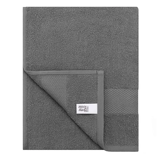 Рушник махровий Ardesto Essence 50х90 см 100% бавовна темно-сірий (ART2250DG)  - фото 2