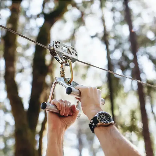 Ручка для тяги York Fitness подвійна (вузький паралельний хват), хром - фото 5