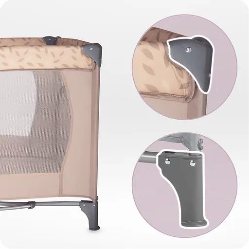 Манеж классический MoMi Belove Beige (LOZE00027) - фото 5