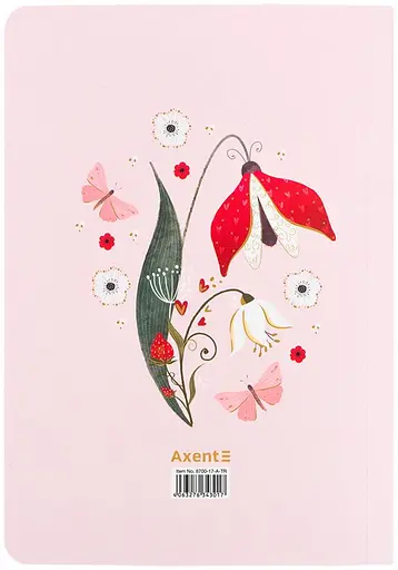 Книга записна A5 в клітинку Secret Garden 80 аркушів (8700-17-A-TR) - фото 3