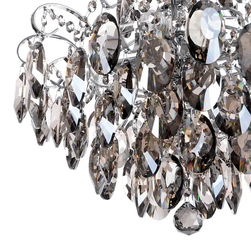 Потолочная хрустальная люстра Brille E14 40W CH (BKL-574S/4) - фото 3