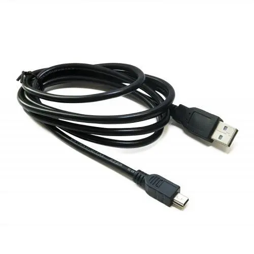Кабель USB 2.0 AM – miniUSB (5P), 1.5 м, черный, Extradigital (KBU1628) - фото 1