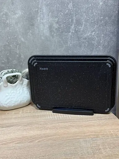 Набір обробних дощок Magio MG-1133 4 предмети Чорний - фото 3