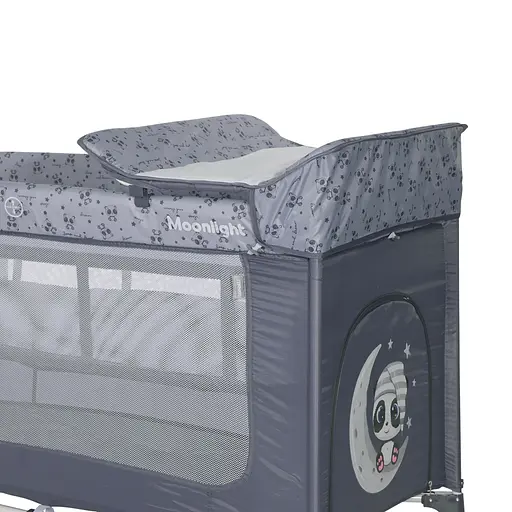 Уценка. Манеж Lorelli Moonlight, 2 л, серый (24391) - фото 5