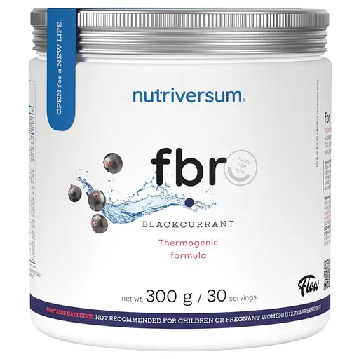 Добавка дієтична Nutriversum FBR Чорна смородина 300 г - фото 1