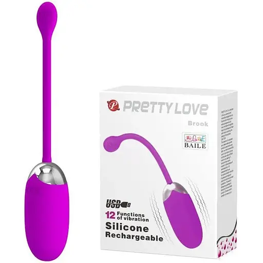 Віброяйце Pretty Love Brook 15,5 см (фіолетовий)