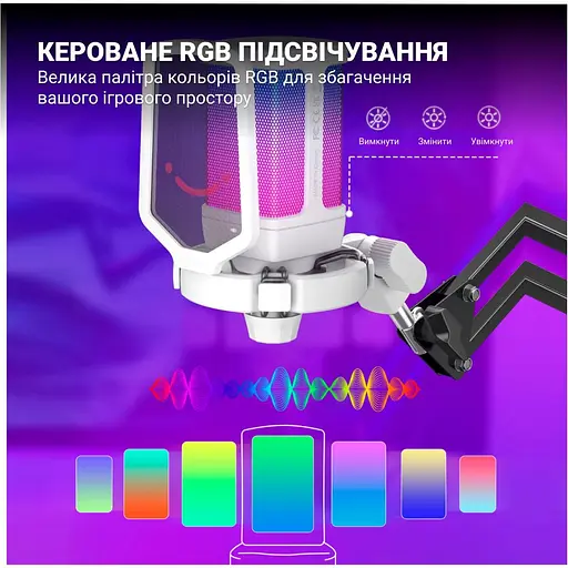 Мікрофон Fifine Q6TW White [119454] - фото 7