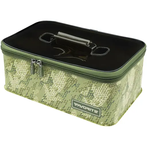Коробка Favorite Eva Tackle Box TCLB-L 335x205x130mm Khaki - фото 1