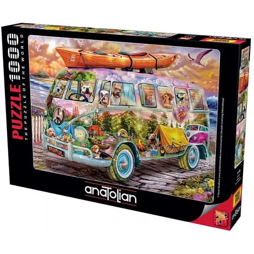 Пазл Anatolian Собачий фургон Олімпос 1000 ел. (1118) - фото 1