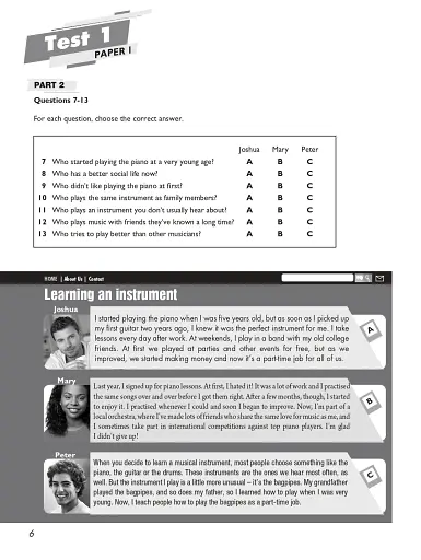 Practice Tests A2 Key. Student's Book - фото 5