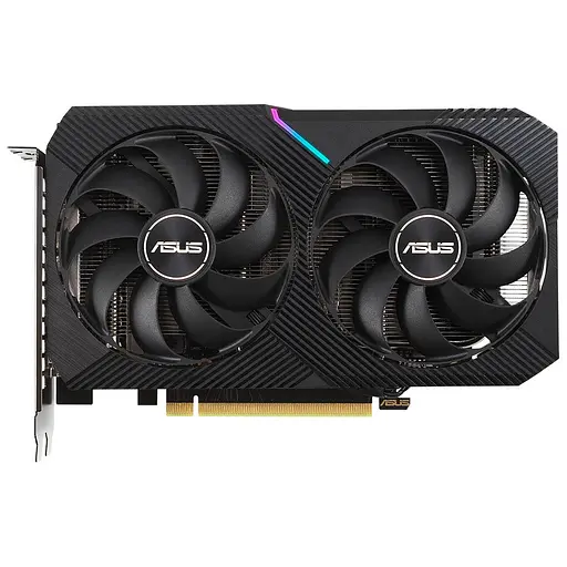 Відеокарта ASUS RTX 3060 12Gb Dual OC V2 LHR (DUAL-RTX3060-O12G-V2) (GDDR6, 192 bit, PCI-E v4.0) Б/в - фото 1