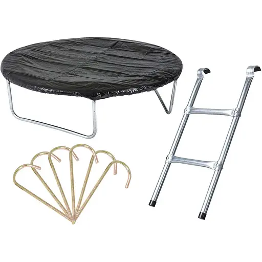 Батут Hop-Sport 14ft (427см) зелений із зовнішньою сіткою - фото 10