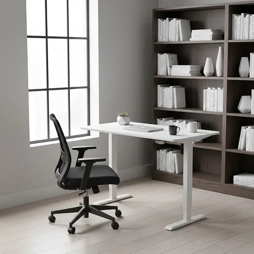 Электрический стол для работы сидя и стоя с регулировкой высоты Itech MT12BW - фото 12