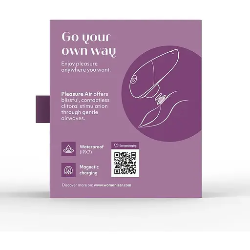 Вакуумний стимулятор Womanizer Liberty 2 Purple, Фіолетовий - фото 11