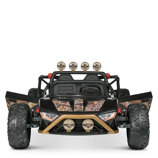 Електромобіль дитячий Bambi Багі Racer JS3168EBLR-18 24V Чорний камуфляж - фото 6