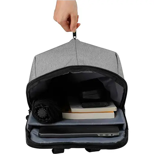 Городской рюкзак Xiaomi Mi Custom Simple Backpack BHR7091CN светло-серый - фото 5