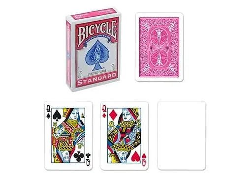 Карты игральные United States Playing Card Company Bicycle Rider Back Fuchsia deck (BBF001) - фото 4