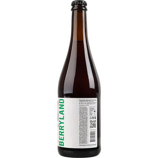 Мед питний Berryland Strawberry rhubarb сухий ігристий 0.75 л - фото 2