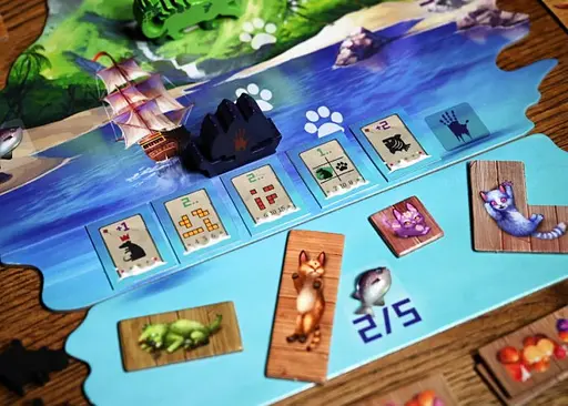 Настільна гра Geekach Games Острів котів: Кошенята і звірята (The Isle of Cats: Kittens + Beasts) (укр.) (GKCH045OKK) - фото 9