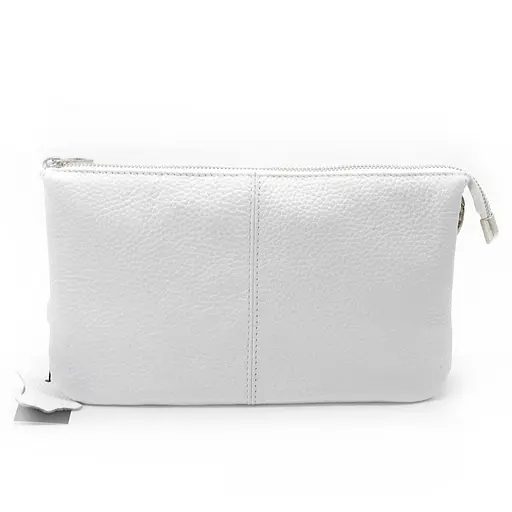 Кожаный женский клатч Grande Pelle 25х16х6 см sum0026479 - фото 5