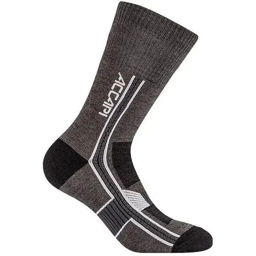Термошкарпетки Accapi Hiking Merino Crew 39-41 Black/Anthracite (1033-ACC H0713.6699-II)
