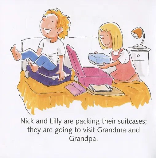 Nick and Lilly. Visiting the grandparents - фото 3