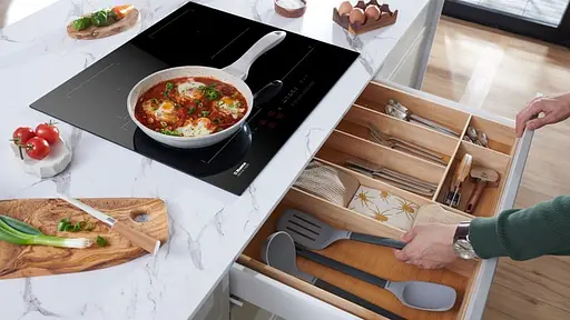 Варильна поверхня індукційна Hansa 592 см розширена зона чорний - фото 2