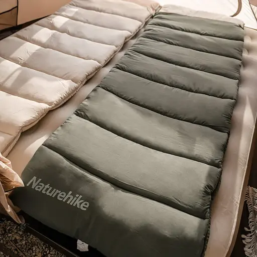 Спальник с капюшоном Naturehike LD350 CNK2300SD016 темно-зеленый - фото 7