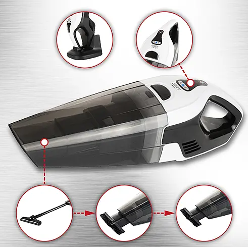 Пылесос ручной аккумуляторный Camry CR 7046 без мешка 200 Вт - фото 7