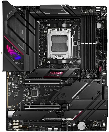 Материнская плата ASUS ROG STRIX B650E-E GAMING WIFI (ROG STRIX B650E-E GAMING WIFI) (Socket AM5, AMD B650, ATX) - фото 1