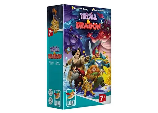 Настільна гра LOKI Троль та Дракон (Troll and Dragon) (англ.) + правила українською! (51475_EU)