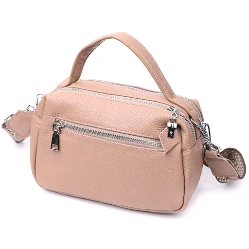 Прямоугольная сумка для женщин Vintage на два отделения из натуральной кожи 22х13х11 см sum0028995 - фото 2