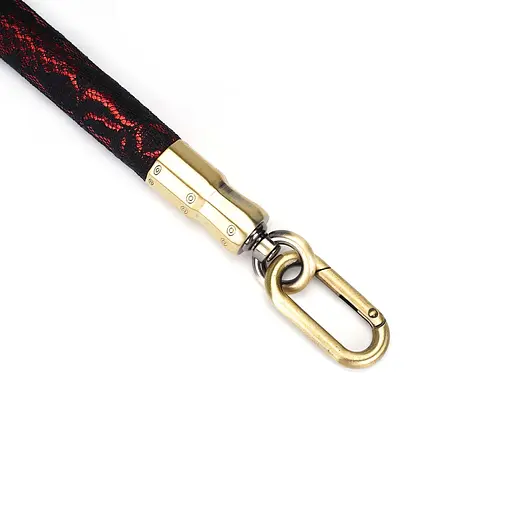 Фіксатор Liebe Seele Victorian Garden Lace Spreader Bar 50 см чорний з червоним - фото 4