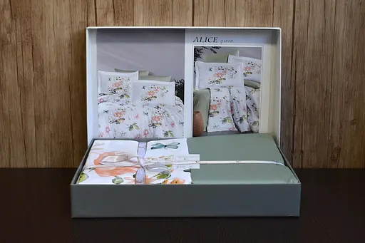 Постільна білизна Alice Green Сатин First Choice pbe0051267 - фото 3