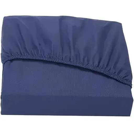 Простирадло на резинці Good-Dream Бязь Premium Dark Blue 160х190 см синє (GDCDBSHEETF160190) - фото 1