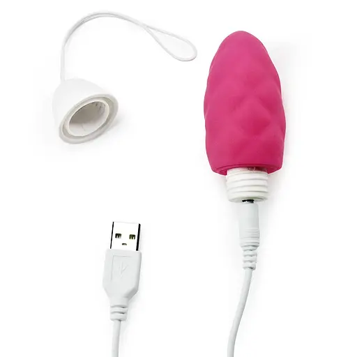 Виброяйцо Lovetoy IJoy Wireless Rechargeable Remote Control Egg 8 см розовый - фото 3